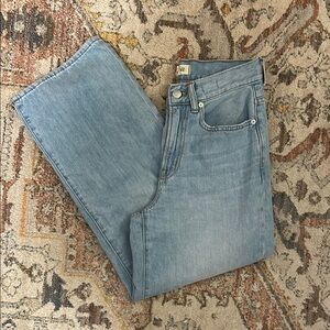 Madewell Perfect Vintage Wide Leg Crop Jean Sz25
